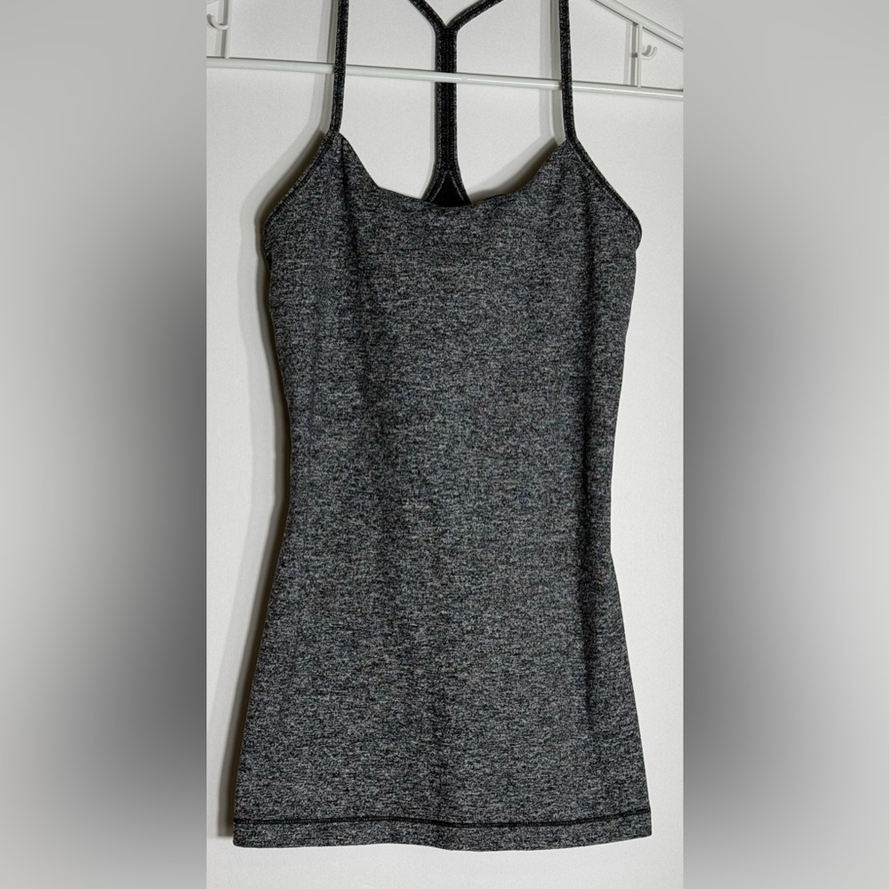 Lululemon heather stretch Women's Gray Sleeveless Top